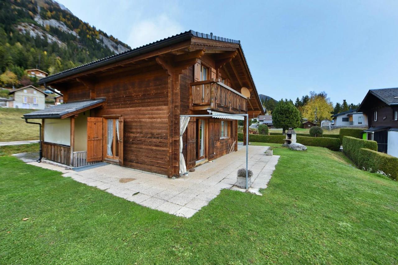 Вилла Typical Chalet In The Heart Of The Mountains Saviese Экстерьер фото