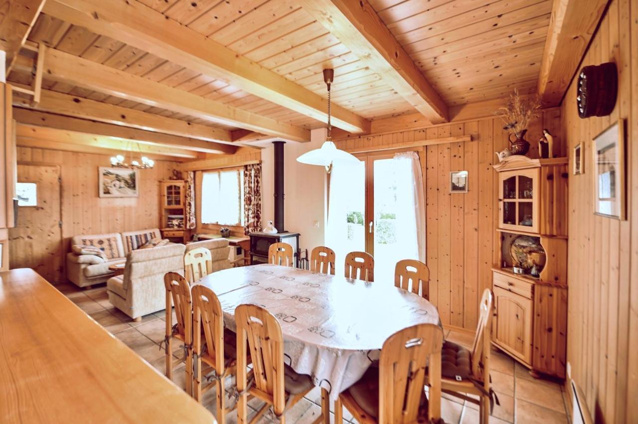 Вилла Typical Chalet In The Heart Of The Mountains Saviese Экстерьер фото