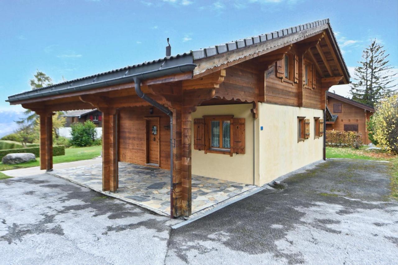 Вилла Typical Chalet In The Heart Of The Mountains Saviese Экстерьер фото