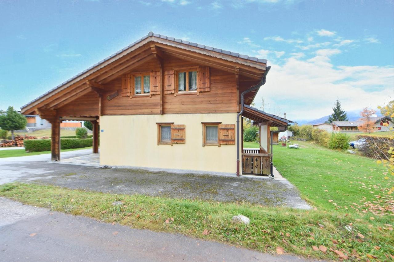 Вилла Typical Chalet In The Heart Of The Mountains Saviese Экстерьер фото